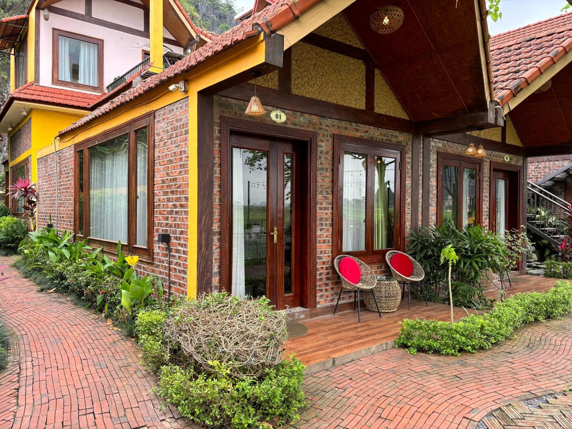 Appartement Papaya Bungalow & Rice Fields à Ninh Bình Extérieur photo