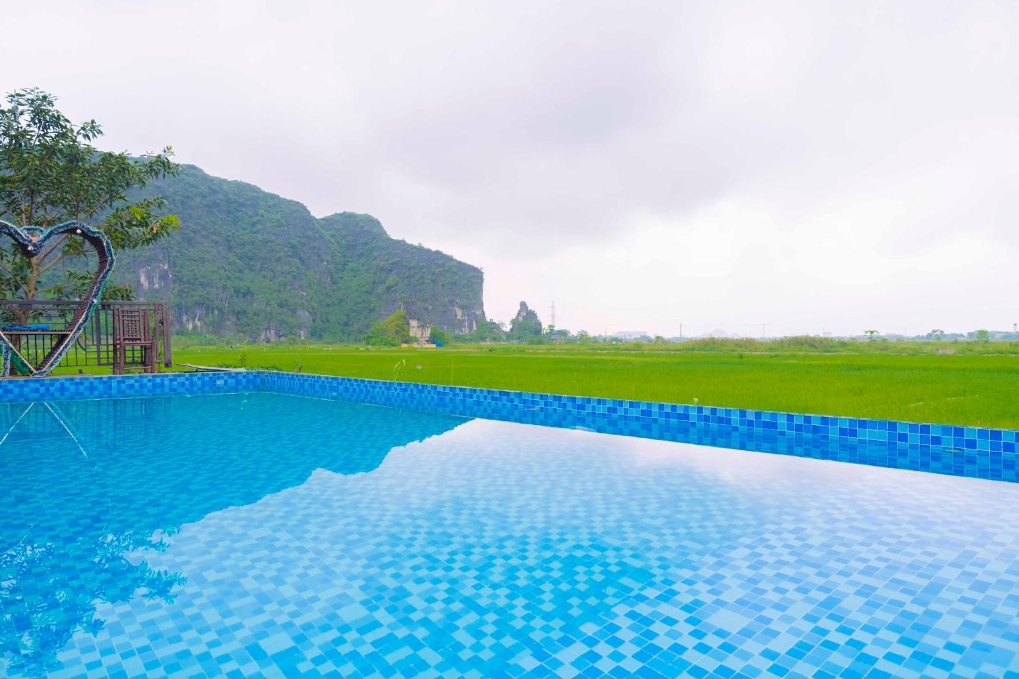 Appartement Papaya Bungalow & Rice Fields à Ninh Bình Extérieur photo