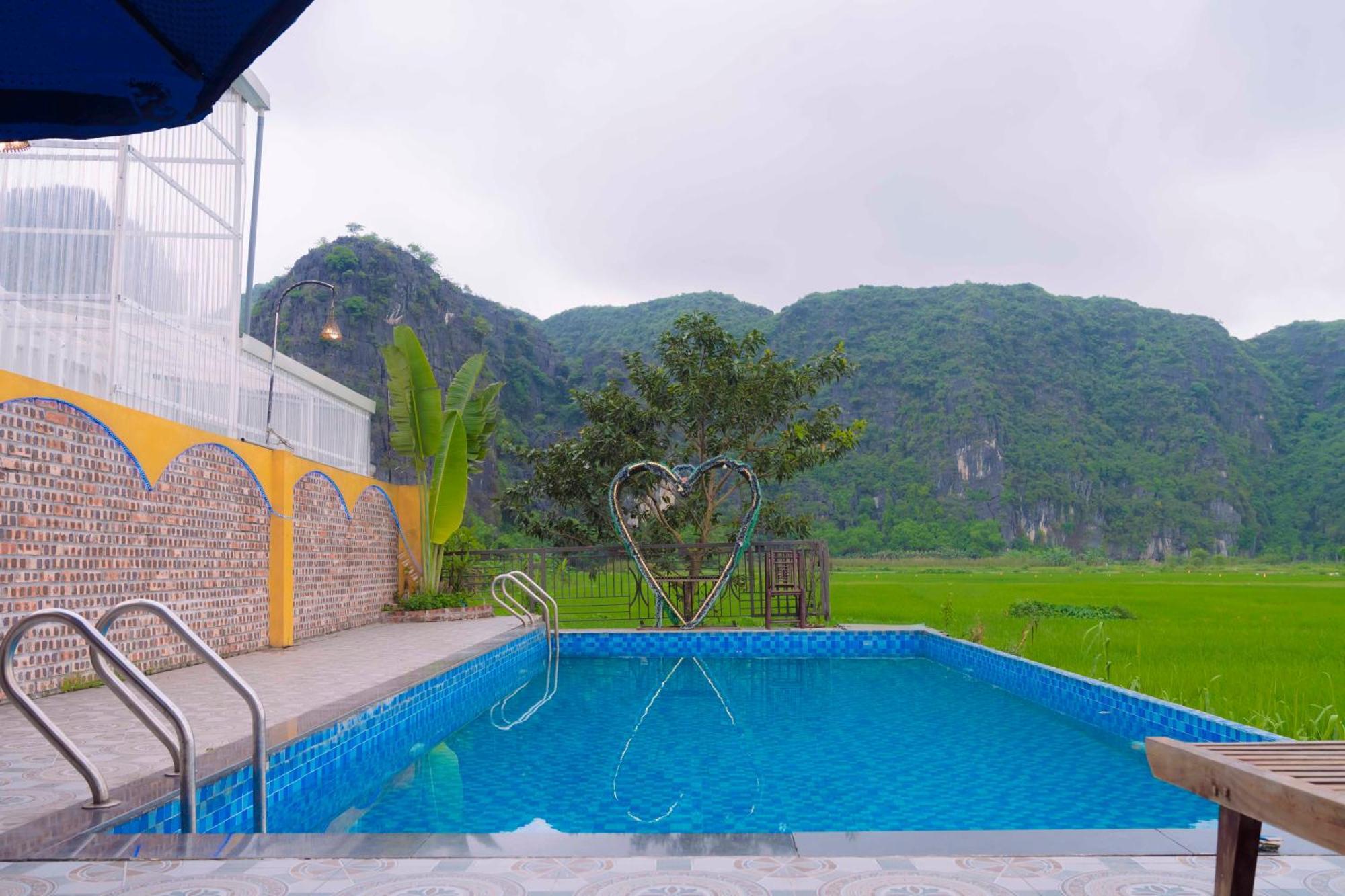 Appartement Papaya Bungalow & Rice Fields à Ninh Bình Extérieur photo